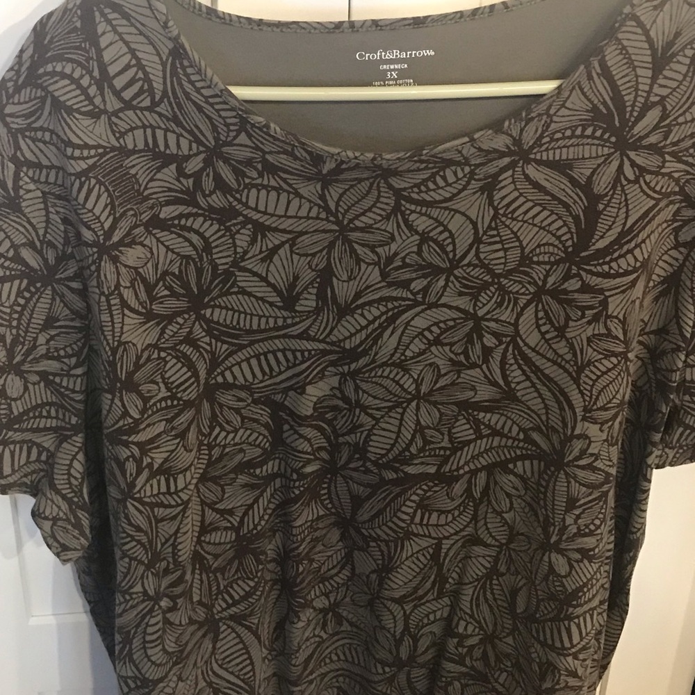 Lot of 4 Croft and barrow short sleeve shirts